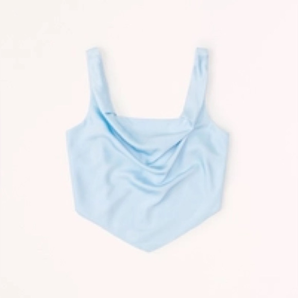 NWT - Abercrombie Draped Cowl Neck Tank Top